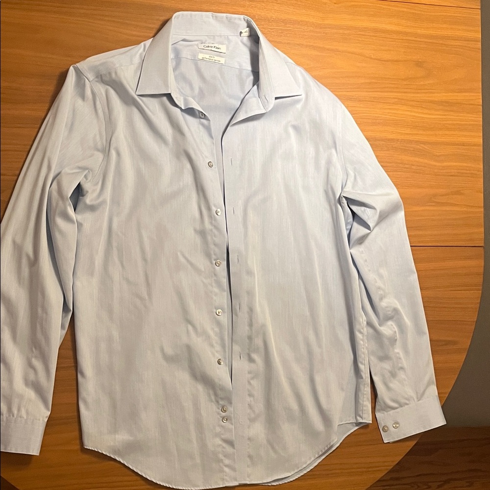 Calvin Klein Sky Blue Dress Shirt